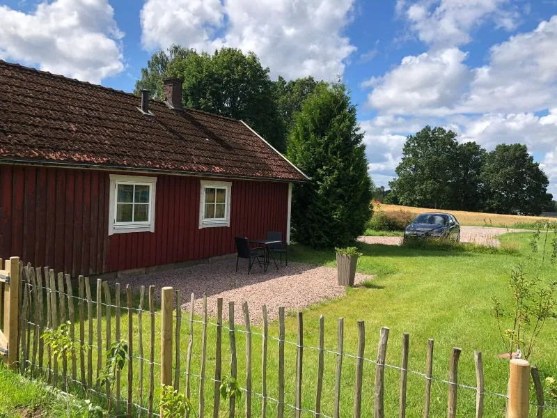 Parkering vid stugan